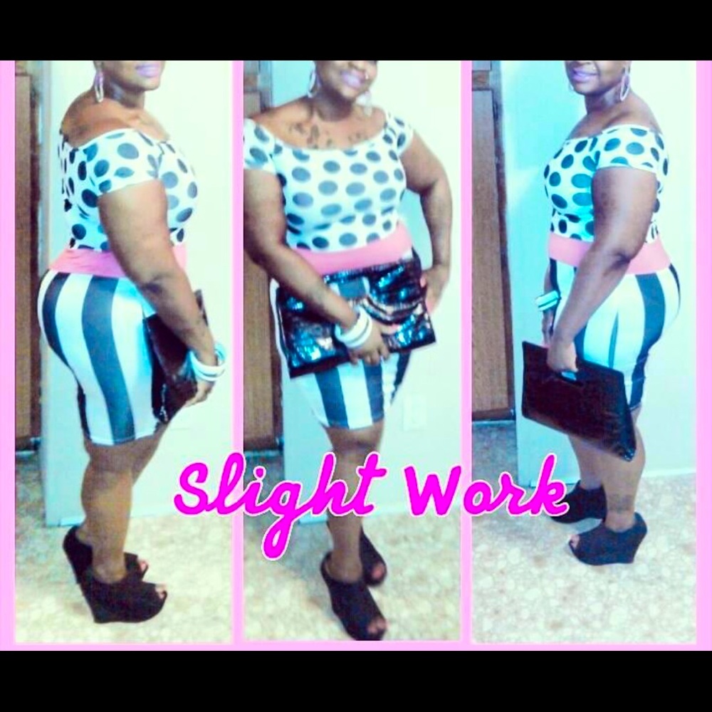 Polka Dots and Stripes Dress